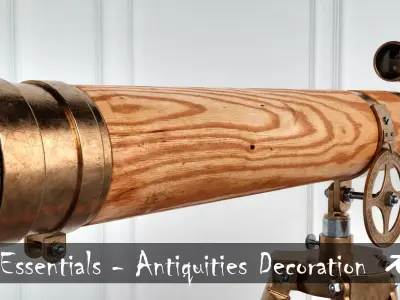 Interior Essentials - Antiquities Low-poly 3D model