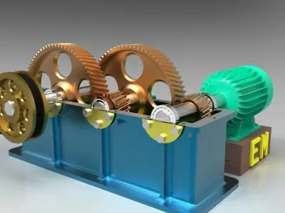 CGPdesign academyReductor- design by Almir Covic Free 3D model