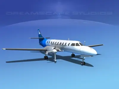 Swearingen SA226 Baltimore Clipper 3D model