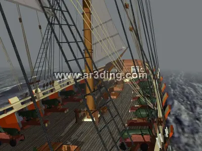 US Navy Brig Eagle 3D model