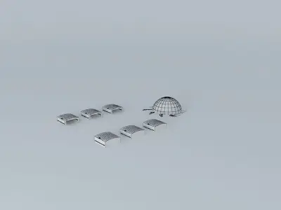 AirAtlanticOcean Terminal in Amman, Jordan Free 3D model