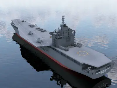 Drone Carrier 3D model