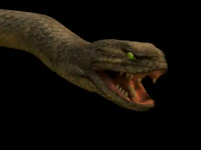 Giant Snake 3D model