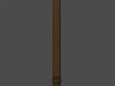 Grand Flail Low-poly 3D model