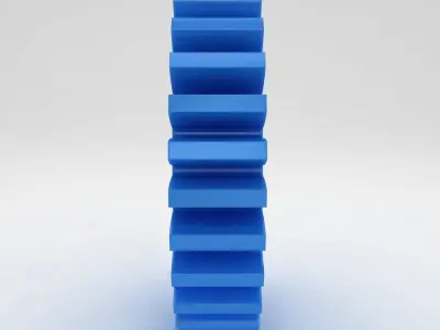 Gear 3d model 3D model