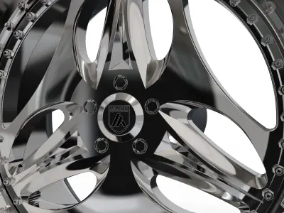 ASANTI AF141 WHEEL 3D MODEL 3D model