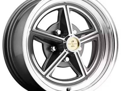 Shelby Magstar Alloy Wheel Low-poly 3D model