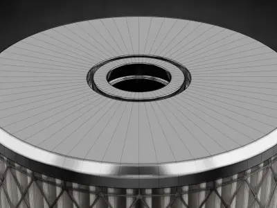 Car Filter Type M 3D model