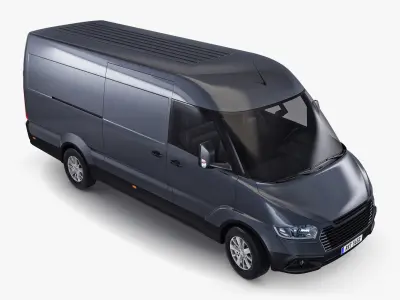Generic Commercial Cargo Van M 3 3D model