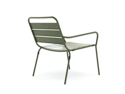  armchair MARLYN FOREST Bizzotto 3D model