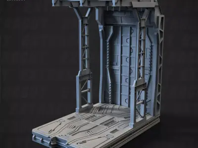 BF-1J Base C 15mm 3D print model