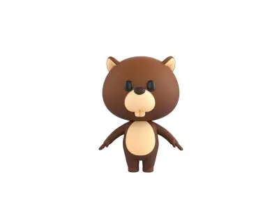 Character188 Beaver 3D model