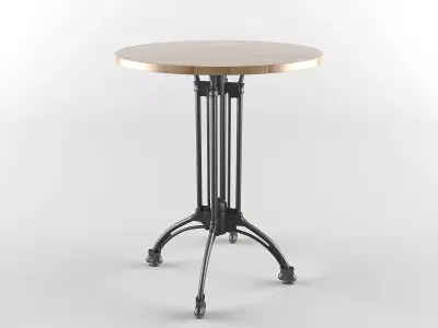 Outdoor table leg LG - 811 B Free low-poly 3D model