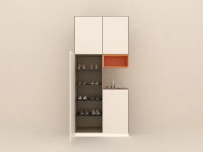 shoe cabinet Free 3D model purchase