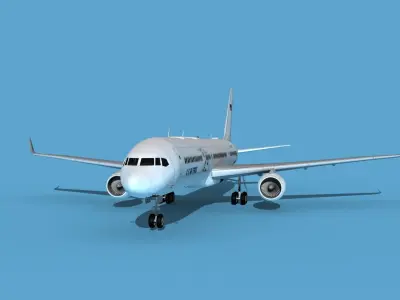 Boeing C-32B US Air Force V02 3D model