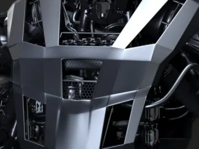 VENATOR Mechanical battle robot 3D model