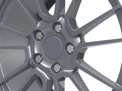 Michelin Uptis Prototype 3D model