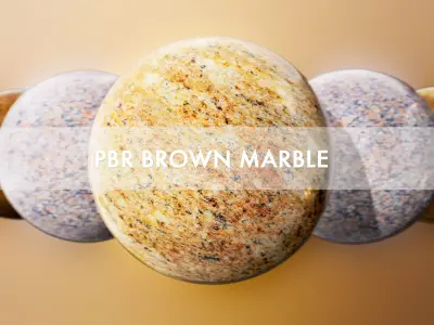 PBR Brown Marble Part 1 Texture