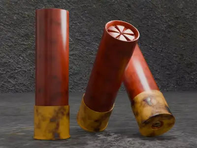 Shotgun Shell Free 3D model
