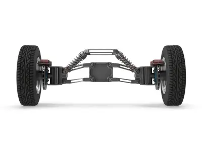 Suspension car 3D model