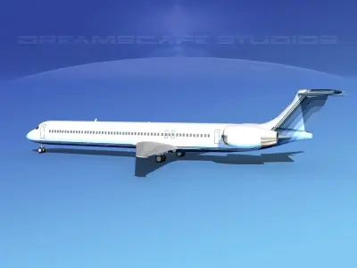 McDonnell Douglas MD-90 Corporate 1 3D model