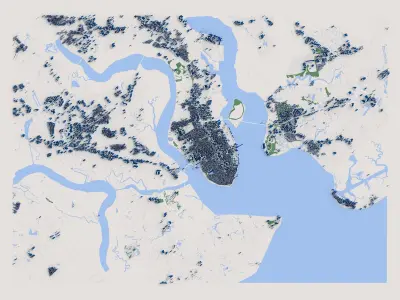 Charleston South Carolina USA 3D model