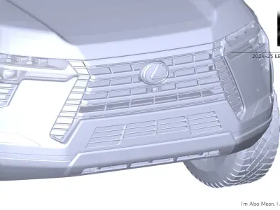 2021 2023 ISUZU D-MAX 4X4 Complete 3D Scan Surface Data 3D model