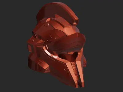 Helmet Ares 3D print model