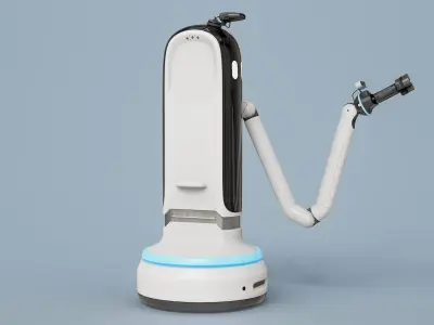 Samsung Rigged Bot Handy EX1 2023 Edition PBR 3D model