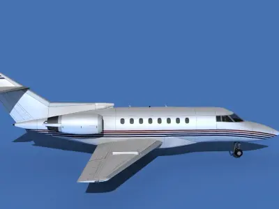 Hawker Siddley 1000 V12 3D model