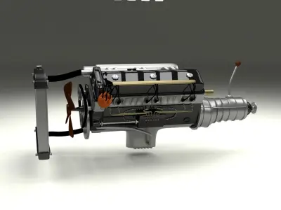 Engine Assembly 3D model