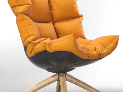 HUSK CHAIR Free 3D model