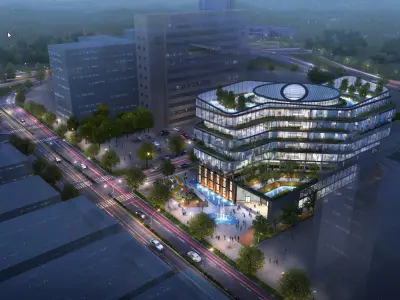 Modern Office Building 3D model