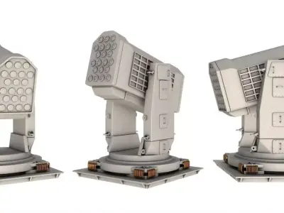 RIM 116 Rolling Airframe Missile 3D model