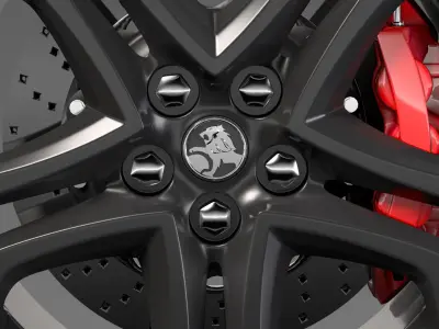 Holden Commodore SS 2017 wheel 3D model