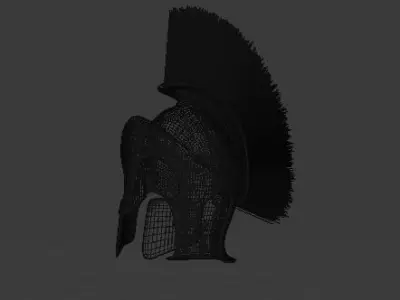 spartan elmet 3D model