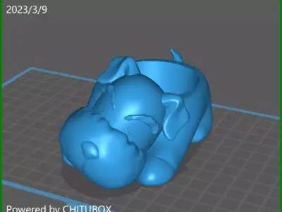 flower vase Free 3D model