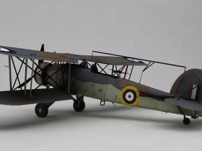 Swordfish MK1 1934 3D model