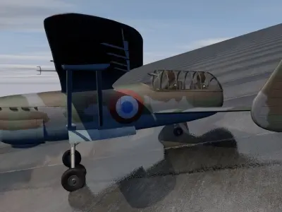 Arsenal Delanne AD-10 C-1 3D model