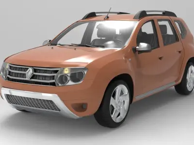 Renault Duster 2016 Free 3D model