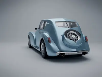 Concept Car 9 Classic Free 3D model