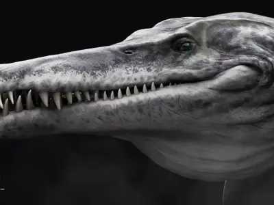 Kronosaurus Low-poly 3D model