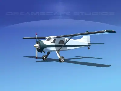 Dehaviland DH-2 Beaver SL10 3D model