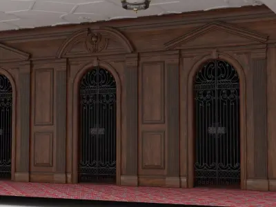 Titanic - Interior - Assets Pack Low-poly 3D model