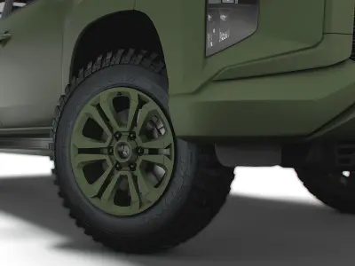 Mitsubishi L200 RAM II UAV 2023 3D model