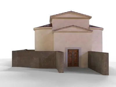 Auges Low-poly 3D model