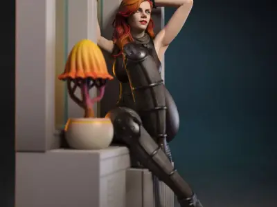 Mara Jade from Star Wars 3D print model