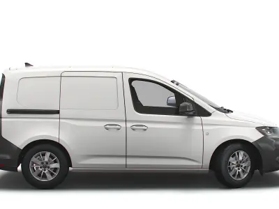 Volkswagen Caddy Commerce Van 2021 3D model