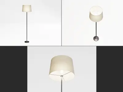 Free Standing lamp Free low-poly 3D model