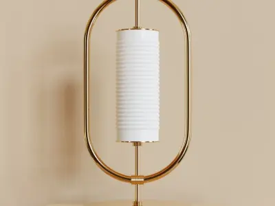 Table Lamp Yves Free 3D model